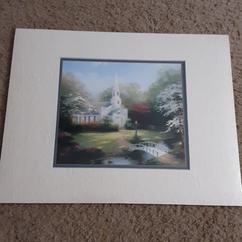 Thomas Kinkade certified collectors edition.